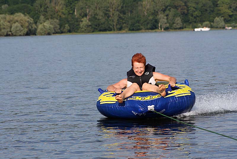 Bouée tractée - Lac de la Liez — photo 3