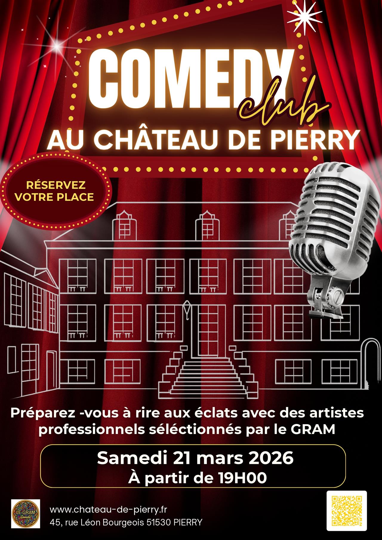 Comedy Club Château de Pierry
