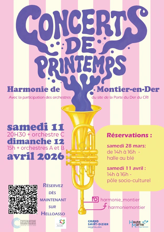 Concert de printemps de l'Harmonie de Montier