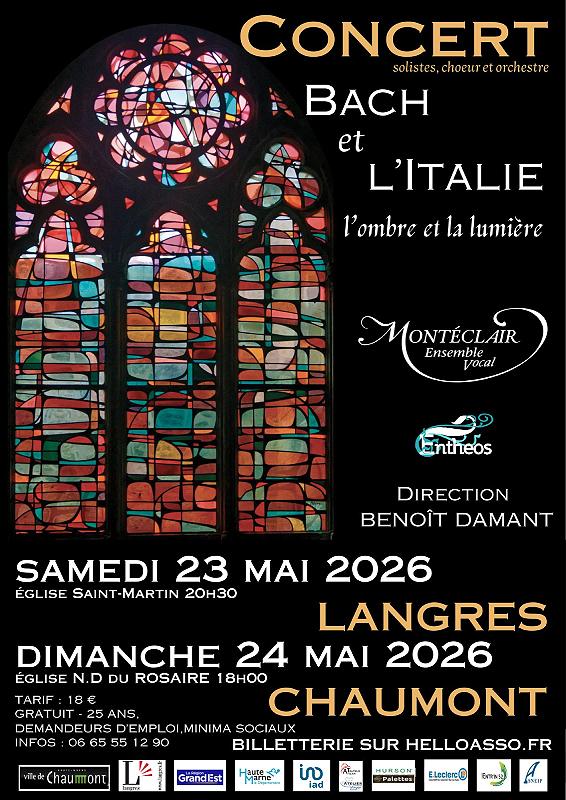 Concert Bach et l'Italie — visuel événement