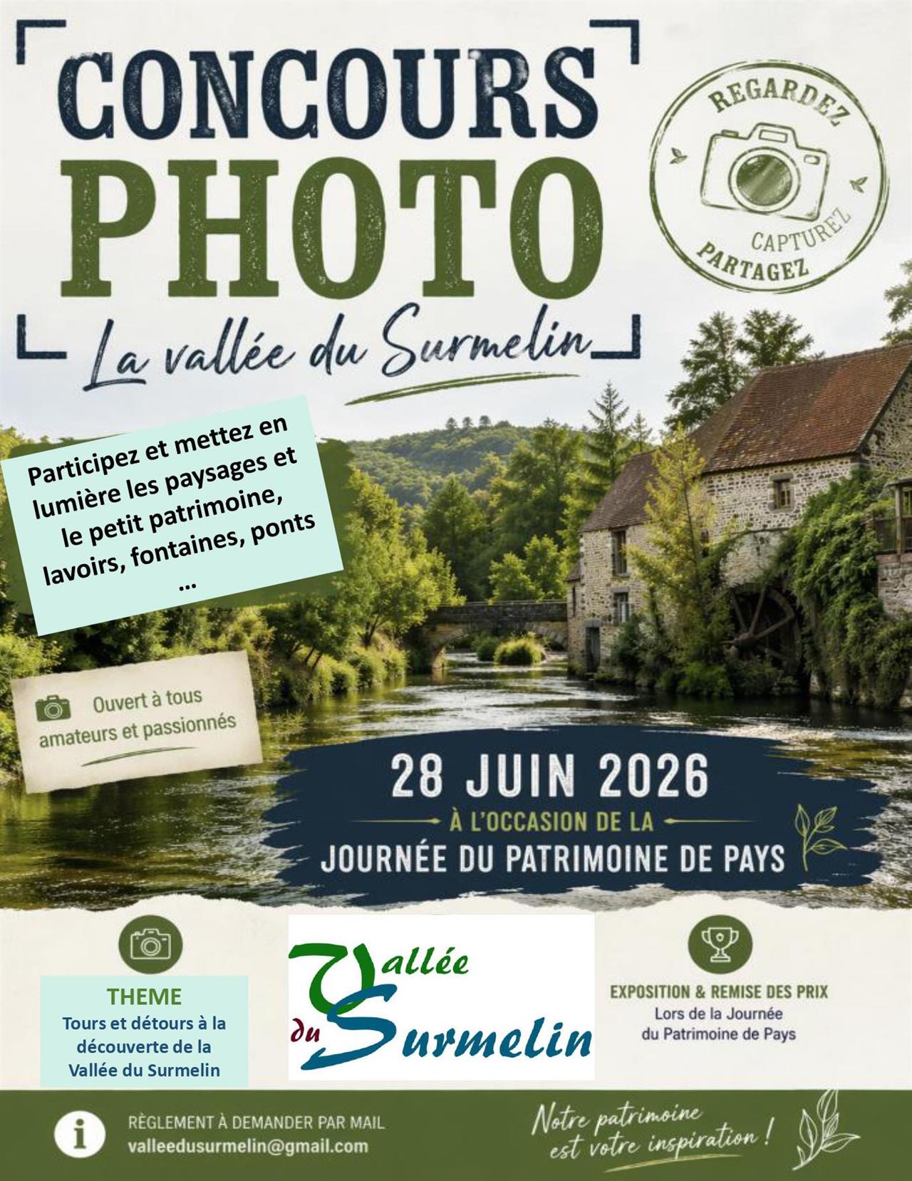 Concours photo - Vallée du Surmelin