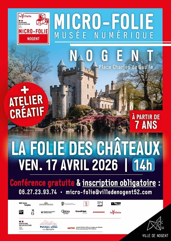 La folie des châteaux et ateliers créatifs