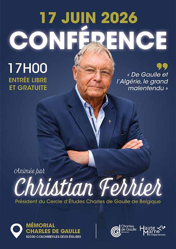 Conférence : De Gaulle et l'Algérie : le grand malentendu