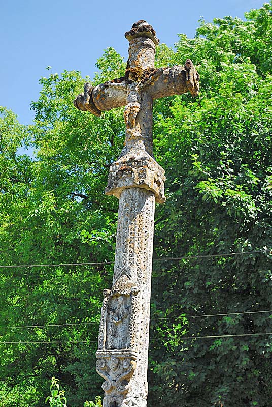 CROIX DE CIMETIERE DE VIEUX-MOULINS, Perrancey-les-Vieux-Moulins