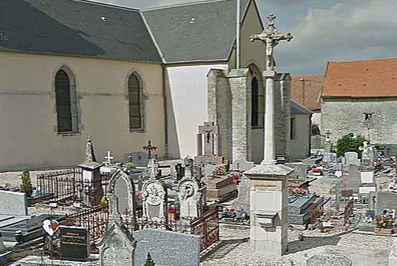 CROIX DE CIMETIERE D'OCCEY