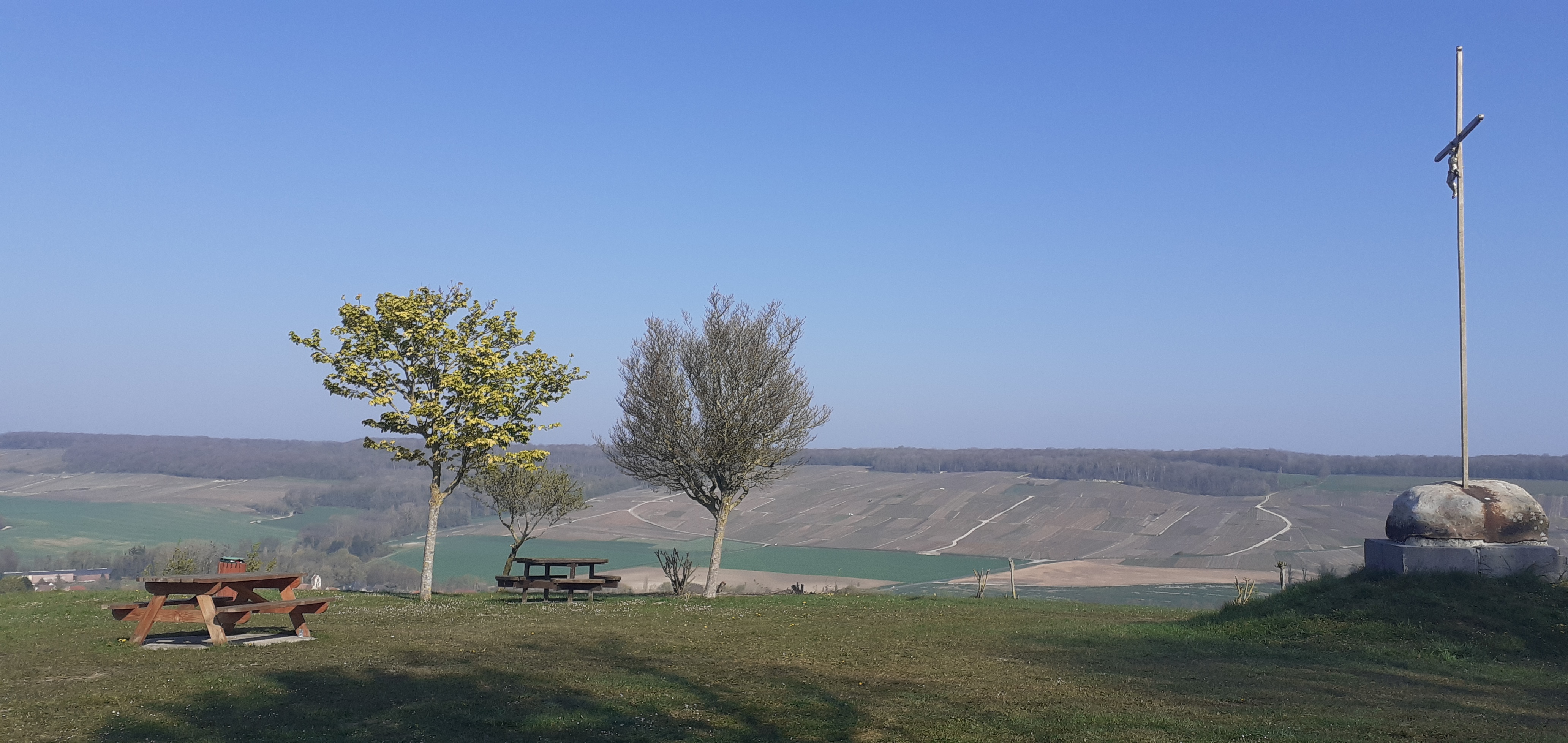 La Croix du Balai - Point de vue de Cuchery