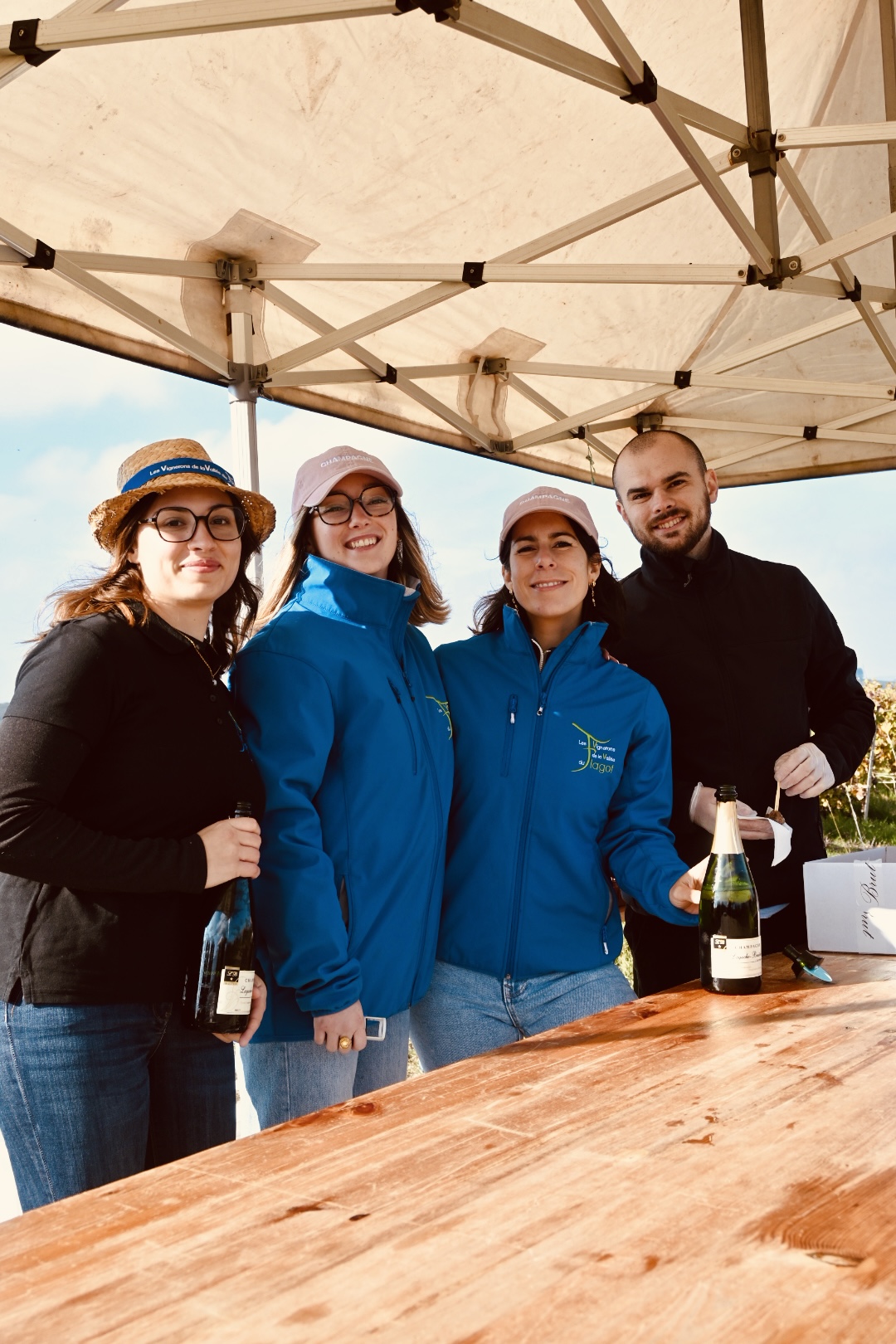 Membres des Vignerons de la Vallée du Flagot