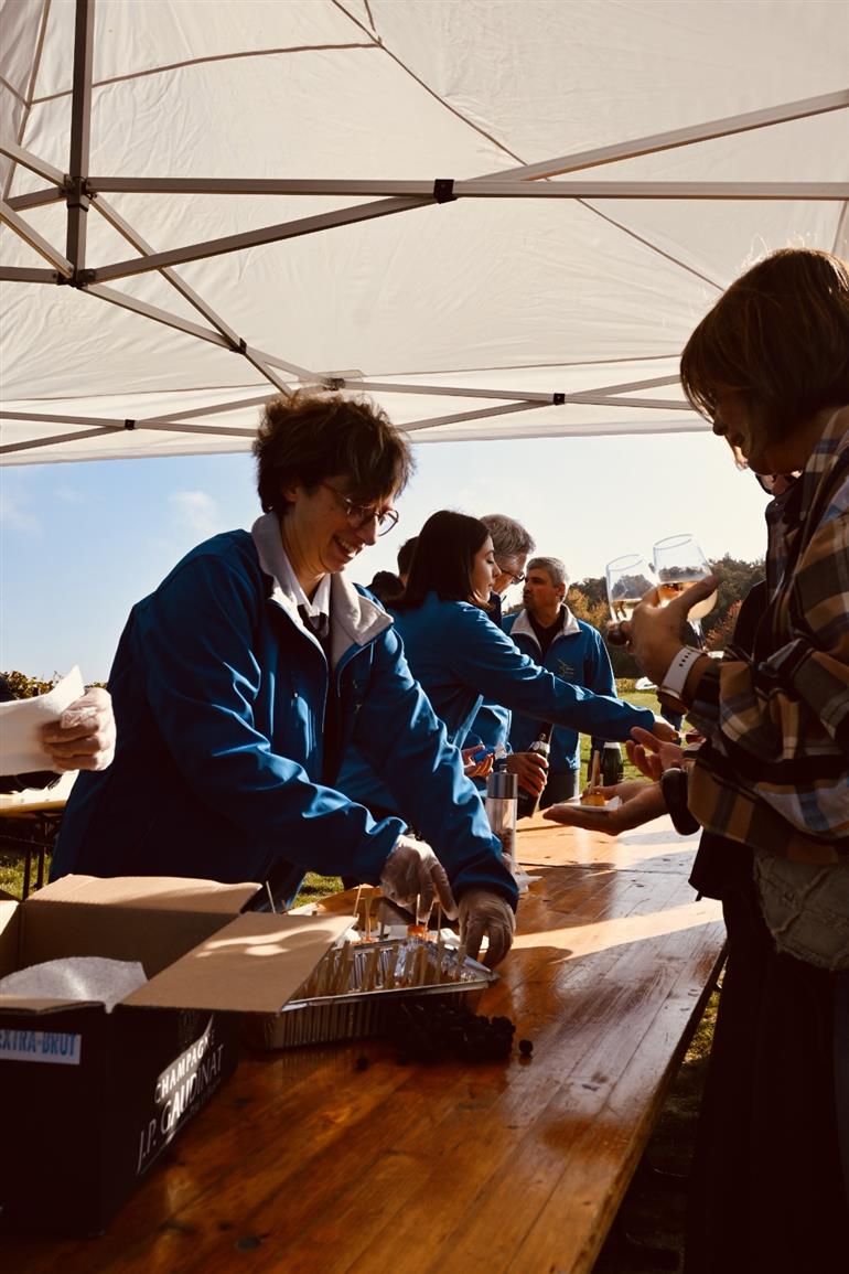 Partenaires locaux - Champagne et nourriture