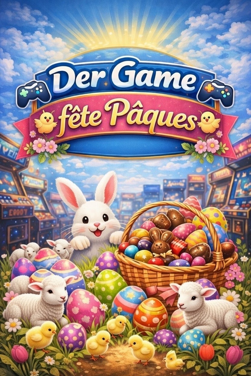 Chasse aux oeufs de Pâques à Der Game