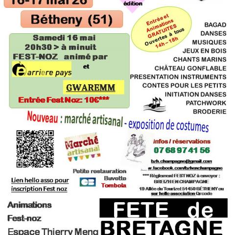 Fête de la Bretagne à Bétheny - 7e édition
