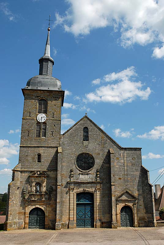 EGLISE SAINT-MAURICE DE BUSSIERES-LES-BELMONT, Champsevraine - photo 4