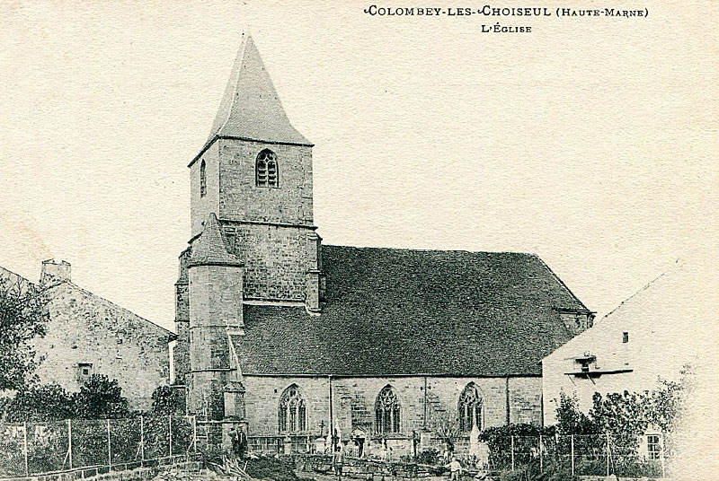EGLISE SAINT-MARTIN DE COLOMBEY-LES-CHOISEUL