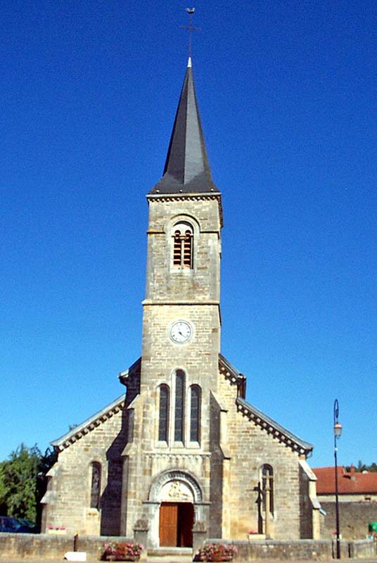 EGLISE SAINT-MICHEL DE COURCELLES-VAL-D'ESNOMS