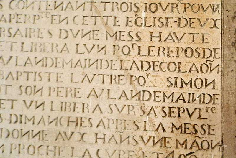 EGLISE SAINT-PIERRE-ES-LIENS DE ROLAMPONT, Rolampont