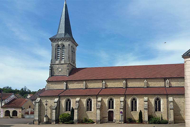 Eglise Notre-Dame-de-l'Immaculée-Concèption de Vaux-sous-Aubigny