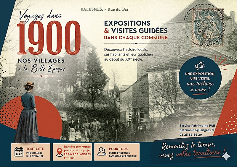 Le Pays de Langres en 1900 : Visites-flash à Balesmes