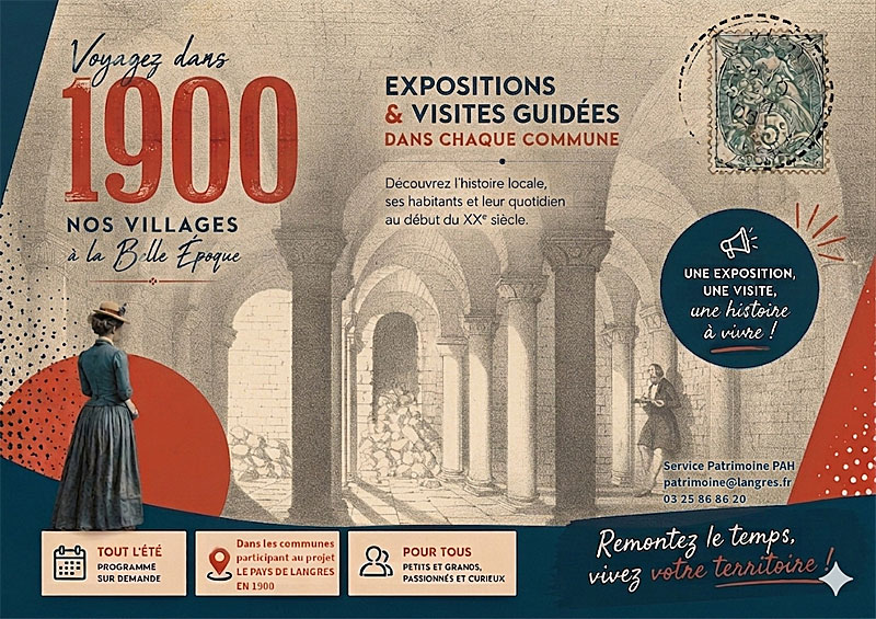 Le Pays de Langres en 1900 : Visites-flash à Saints-Geosmes