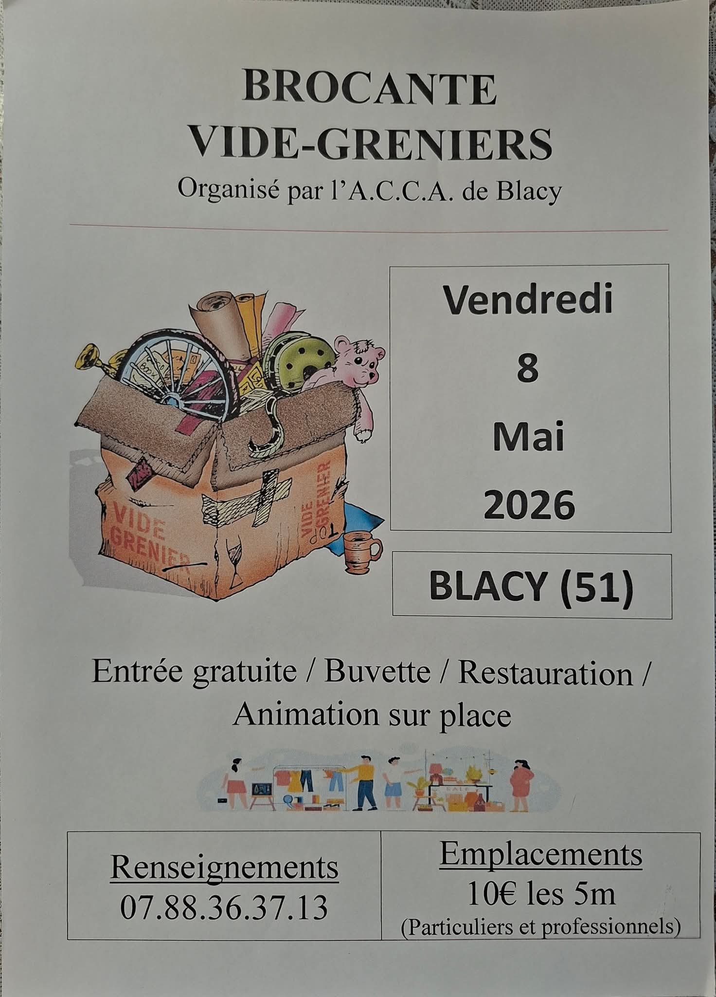Brocante de l'A.C.C.A