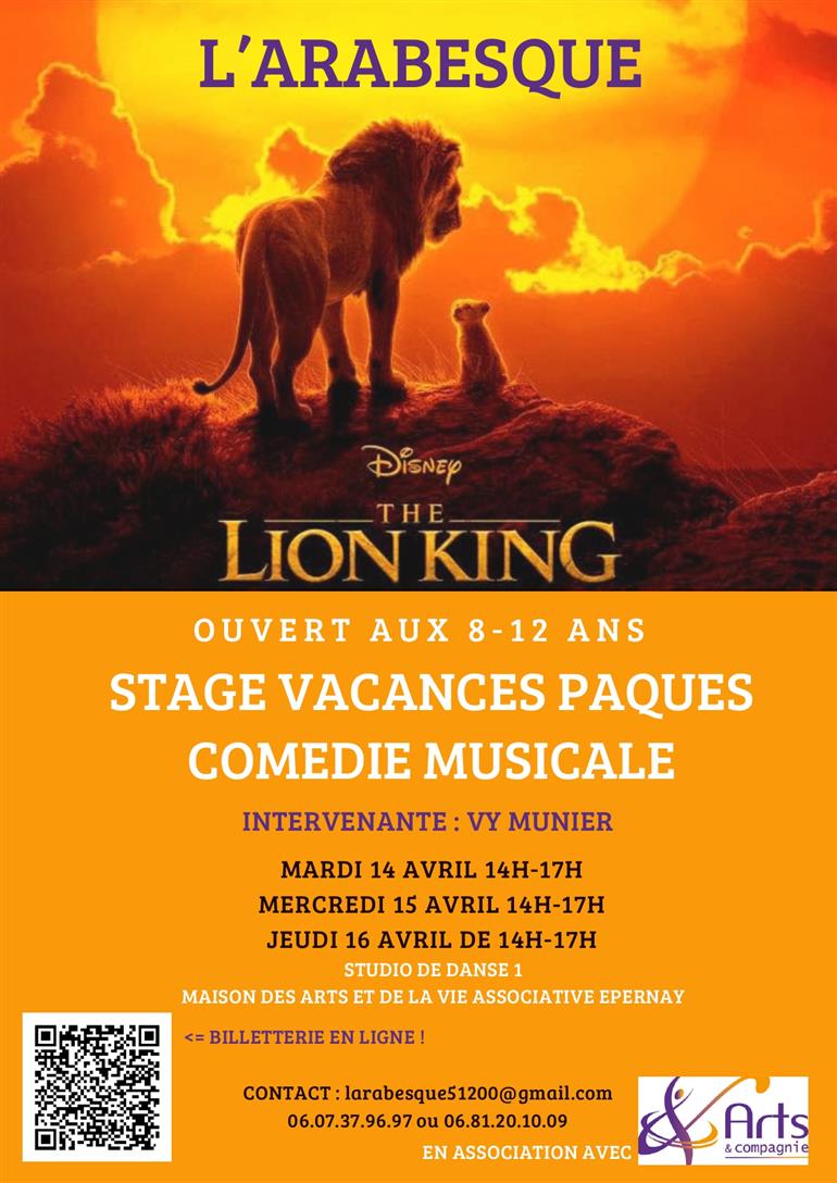 Atelier comédie musicale Epernay