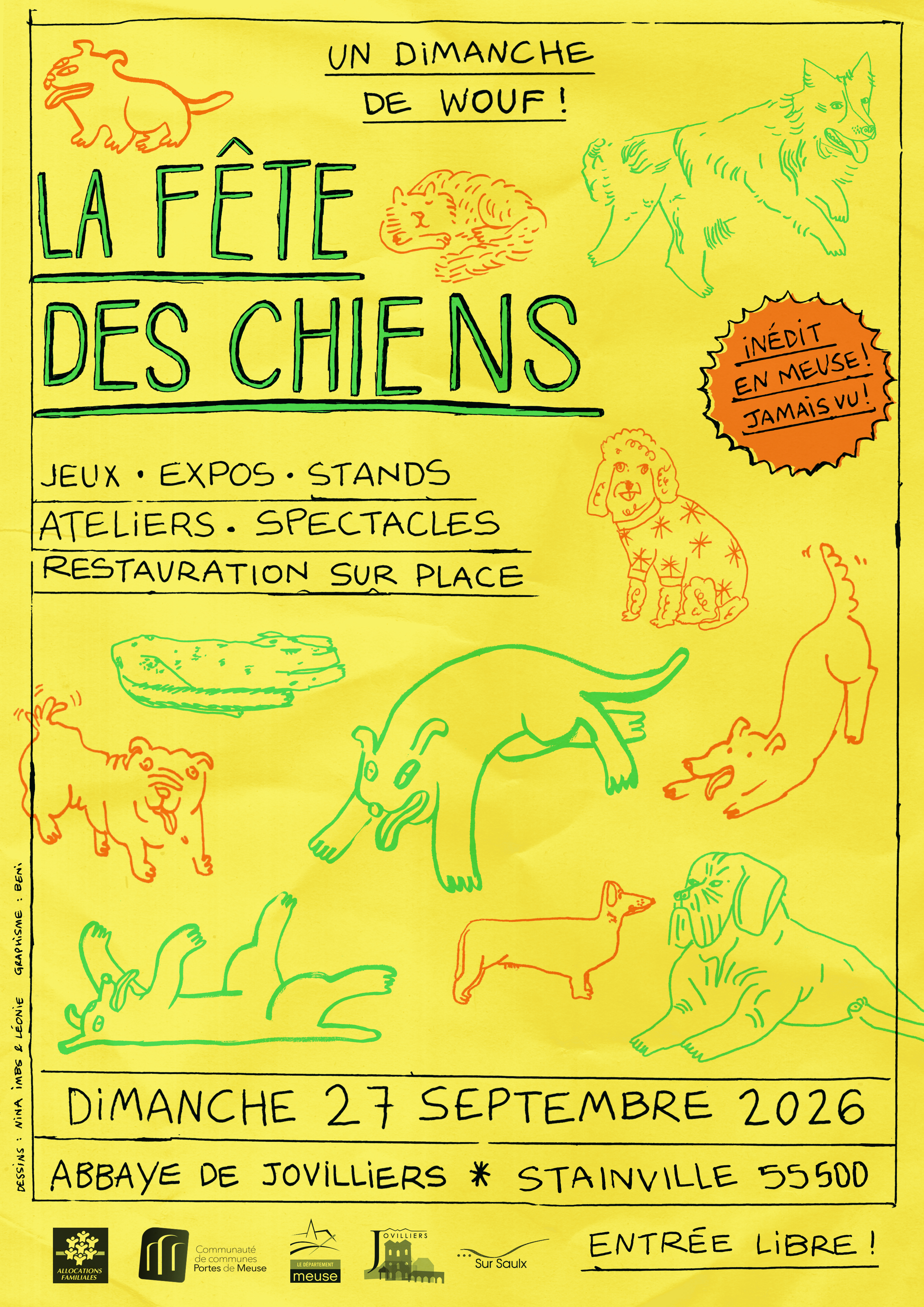La Fête des Chiens à l'Abbaye de Jovilliers