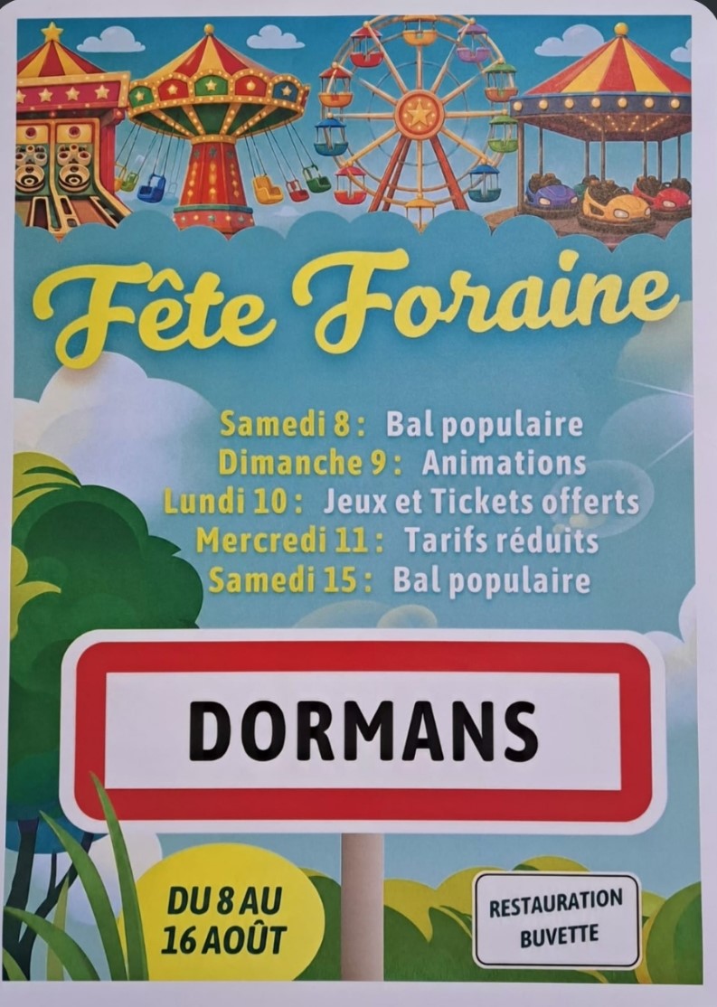 Fête foraine - Dormans