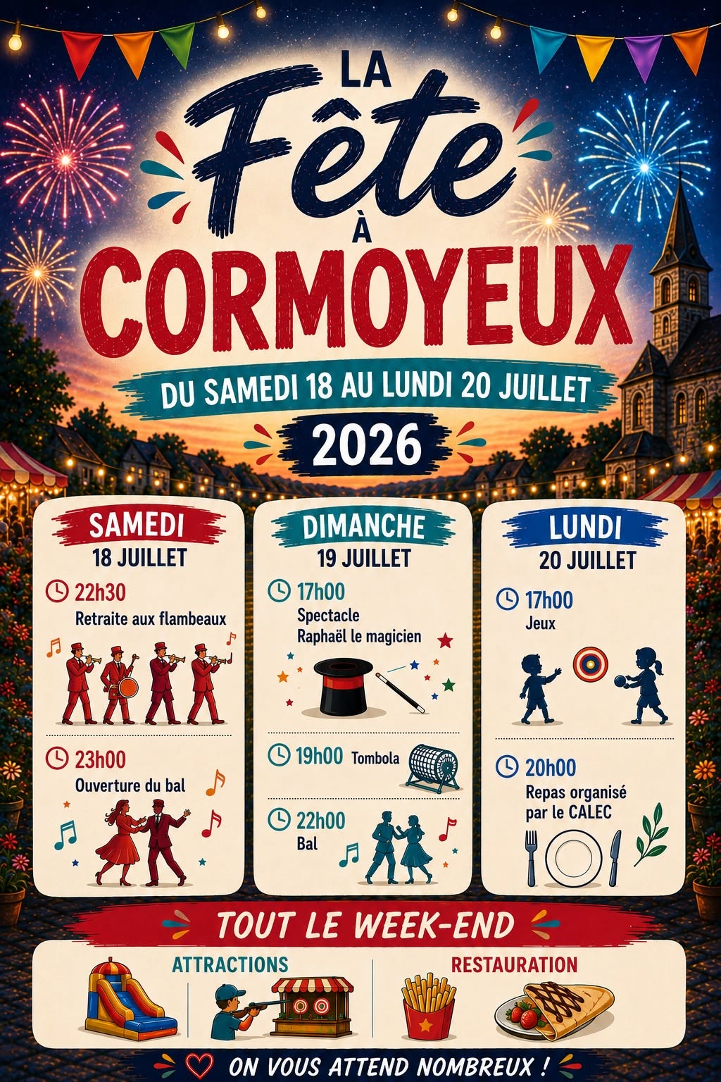 Fête patronale - Cormoyeux