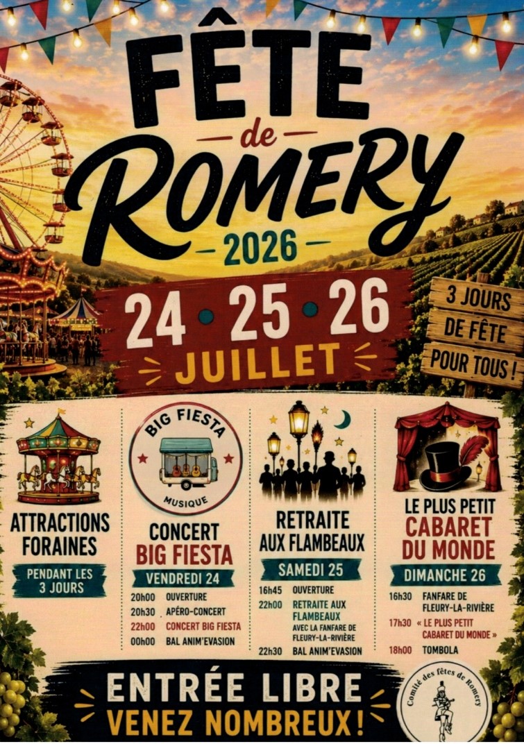 Fête patronale - Romery