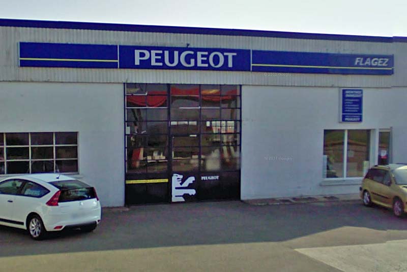PEUGEOT GARAGE FLAGEZ