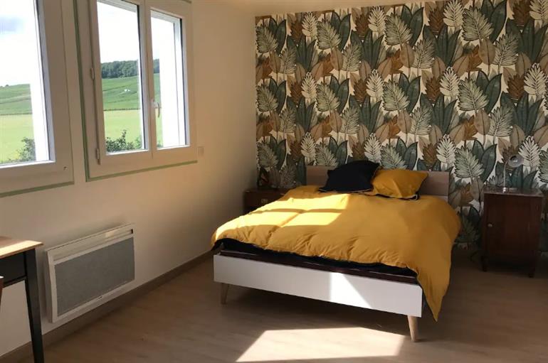 Gîte des Hirondelles - Villevenard chambre