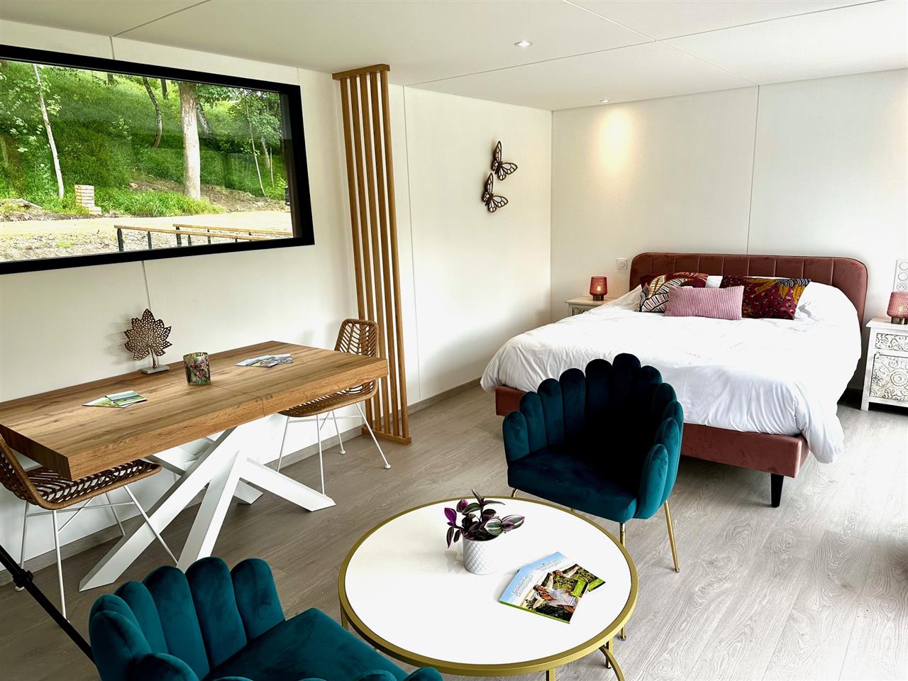 Domaine de Neuville -Ecolodge l'Õdacieuse Intérieur