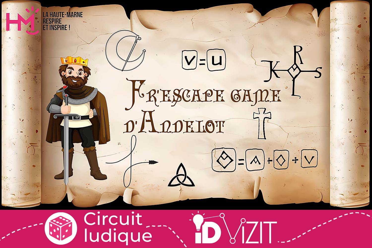 Id Vizit - Jeux de piste pour enfant : Fr'escape game d'Andelot
