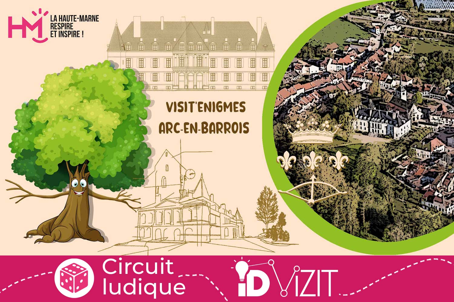 Id Vizit - Jeux de piste pour enfant : Visit'énigmes à Arc-en-Barrois