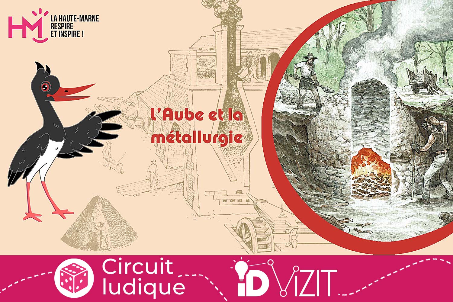 Id Vizit - Jeux de piste pour enfant : Des sources de l'Aube à la métallurgie