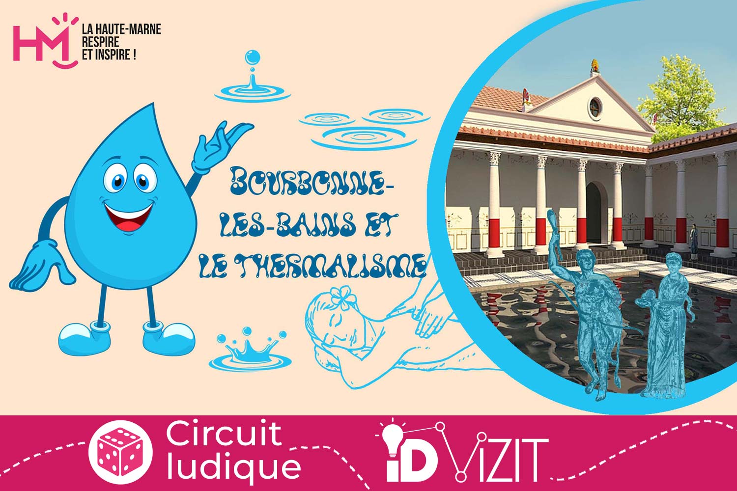 Id Vizit - Jeux de piste pour enfant : Bourbonne-les-Bains et le thermalisme