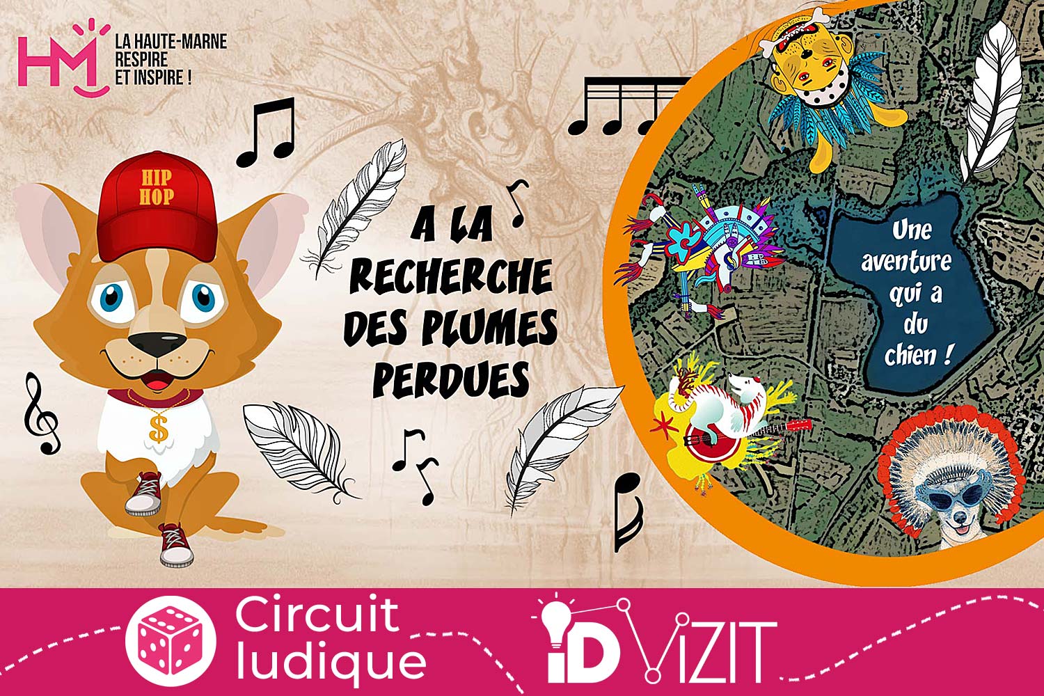 Id Vizit - Jeux de piste pour enfant : A la recherche des plûmes perdues