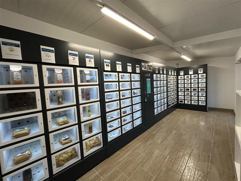 Distributeur Produits locaux Gionges Intérieur photo principal