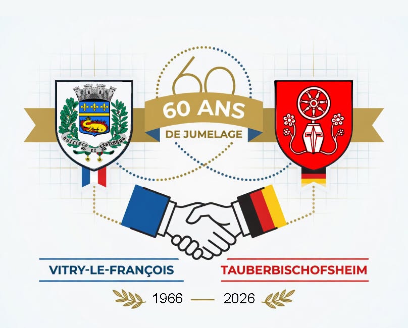 Exposition dans le cadre des 60 ans du jumelage de Vitry-le-Frs et Tauberbischofsheim