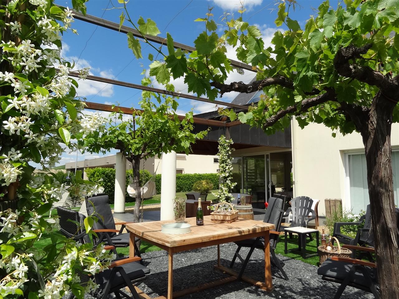 Pergola Le Jardin d'Isabelle - Champagne Blaise Lourdez