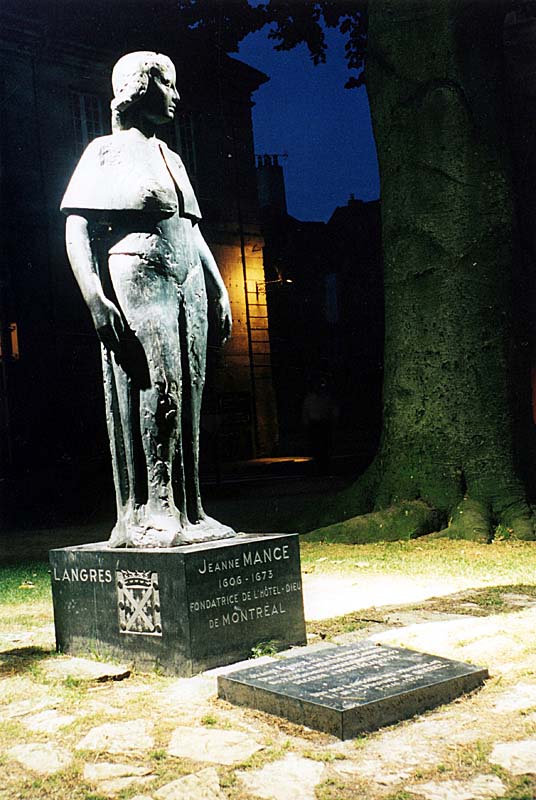 Statue de Jeanne Mance, Langres - photo 7