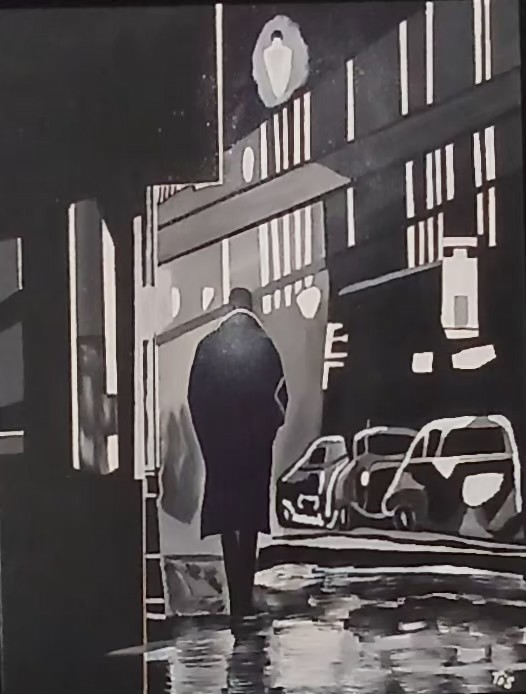 L homme au manteau