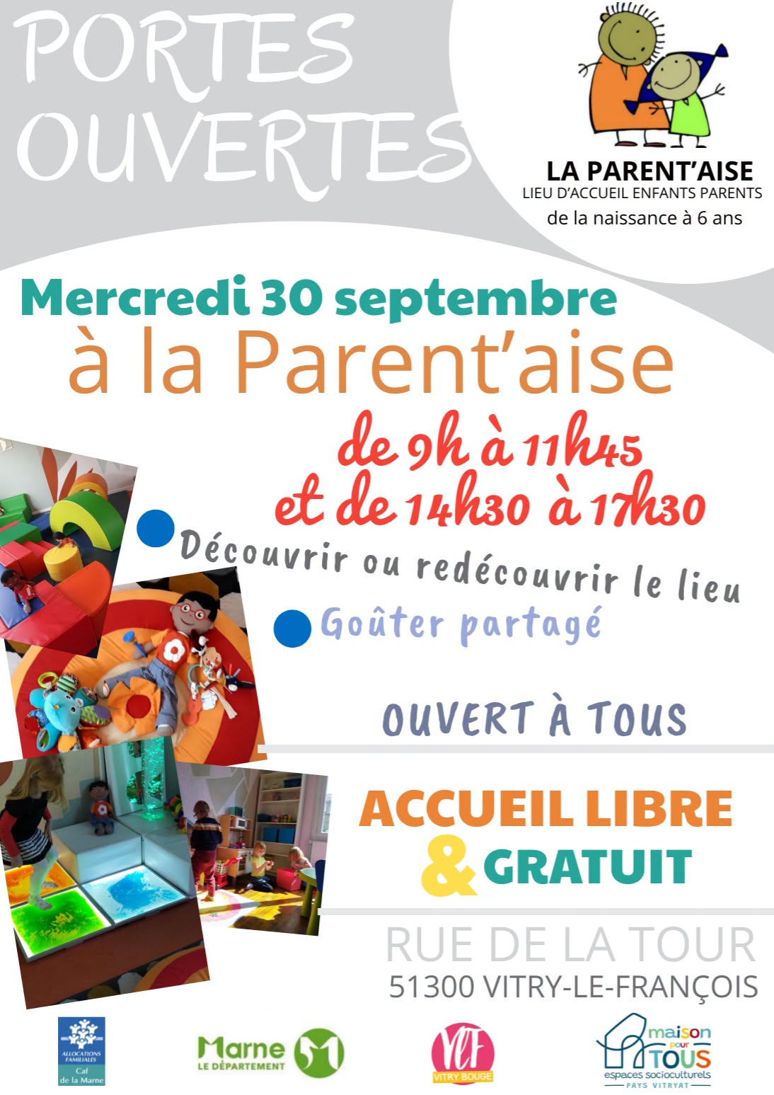 Portes ouvertes à la Parent'aise