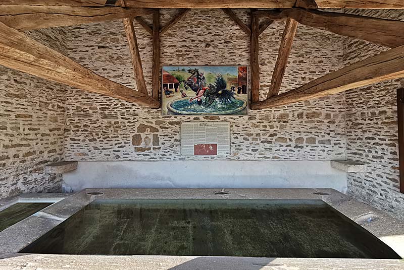 LAVOIR DE LA PLACE DE LA « PEÛTE BÊTE », Aujeurres - photo 3