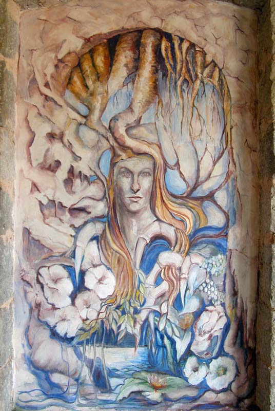 LES FRESQUES DU LAVOIR D'AUJEURRES, Aujeurres