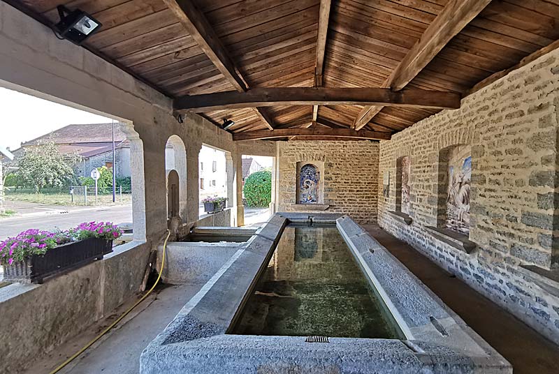 LES FRESQUES DU LAVOIR D'AUJEURRES, Aujeurres - photo 3