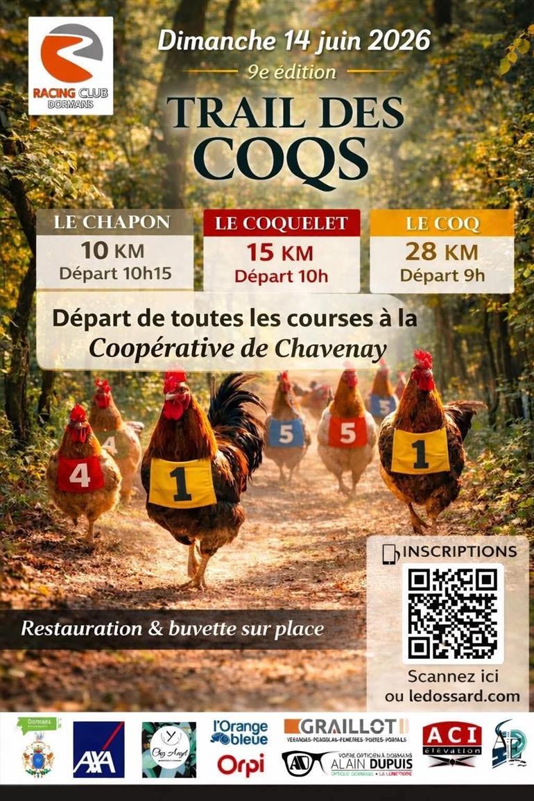 Le trail des Coq - Dormans