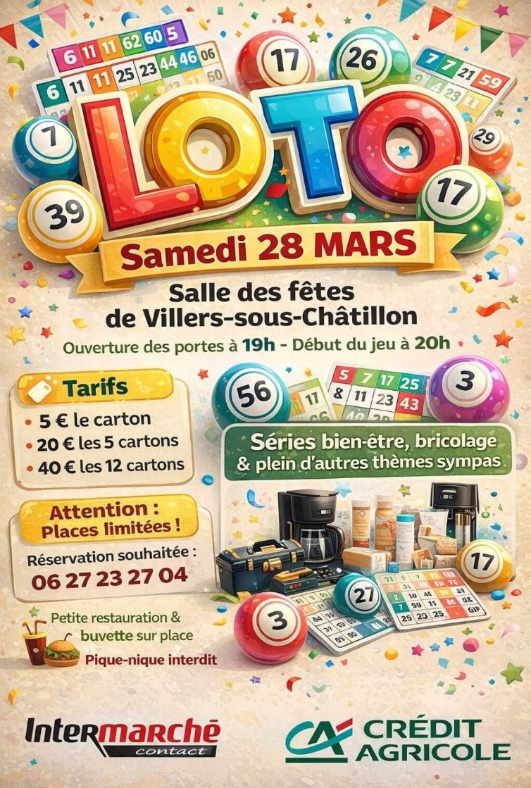 Loto Villers-sous-Châtillon