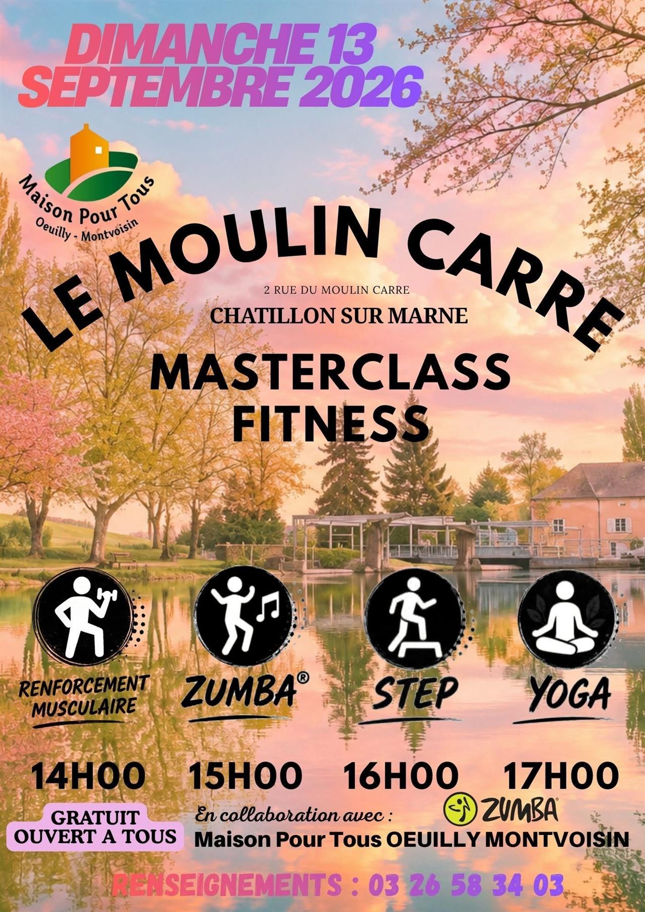 Master class fitness - Moulin carré