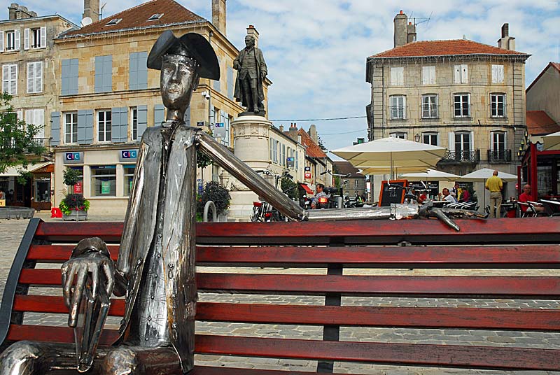 Le Neveu de Rameau - Banc à selfie, Langres - photo 3