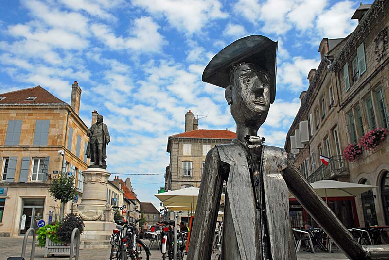 Le Neveu de Rameau - Banc à selfie, Langres