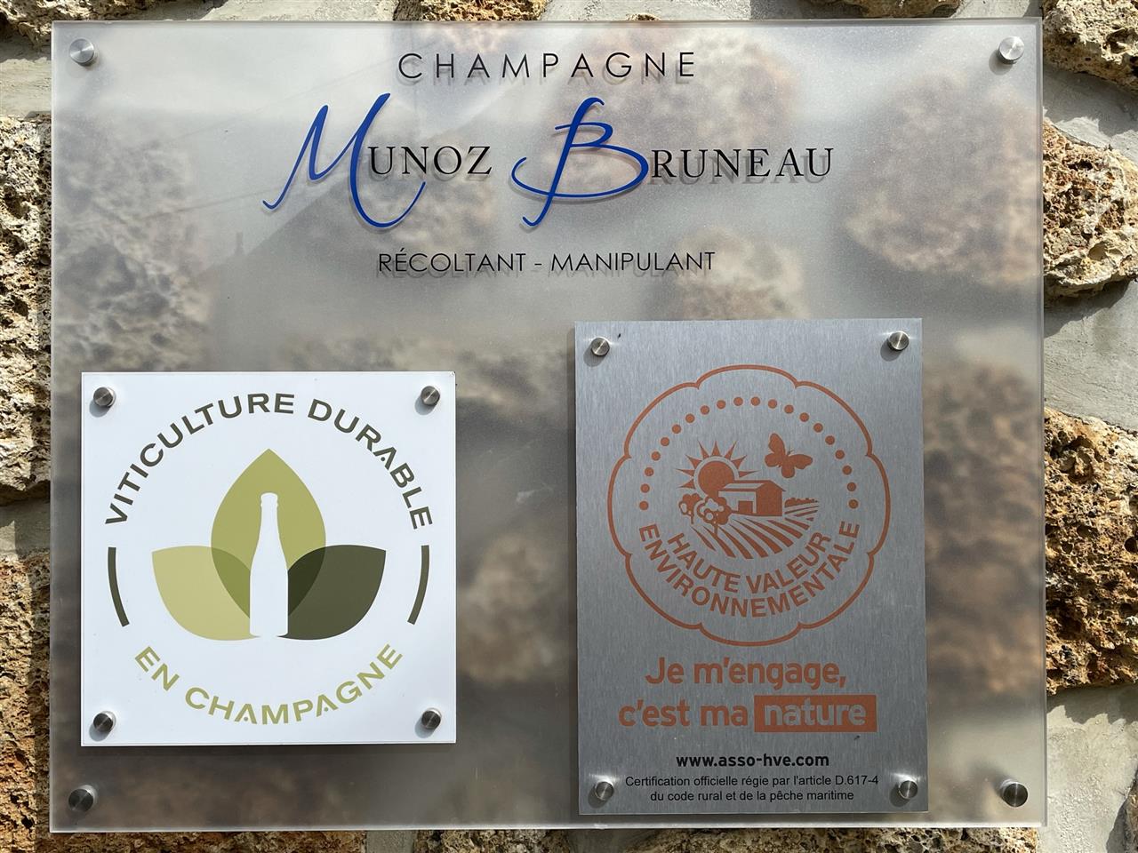 Panneau Champagne MB